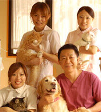 獣医師と動物看護士